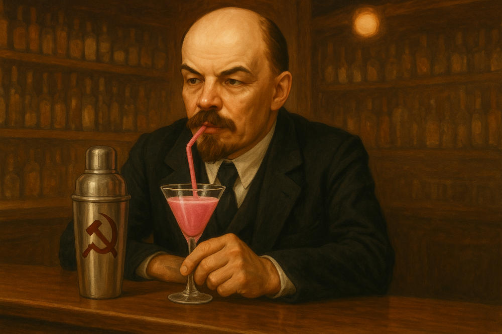 Ленин пил, Ленин пьёт, Ленин будет пить!
