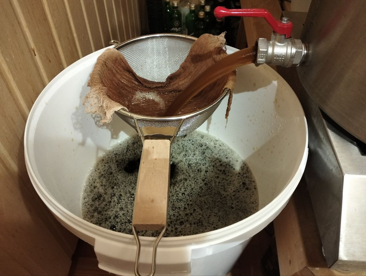 Фильтрация сусла