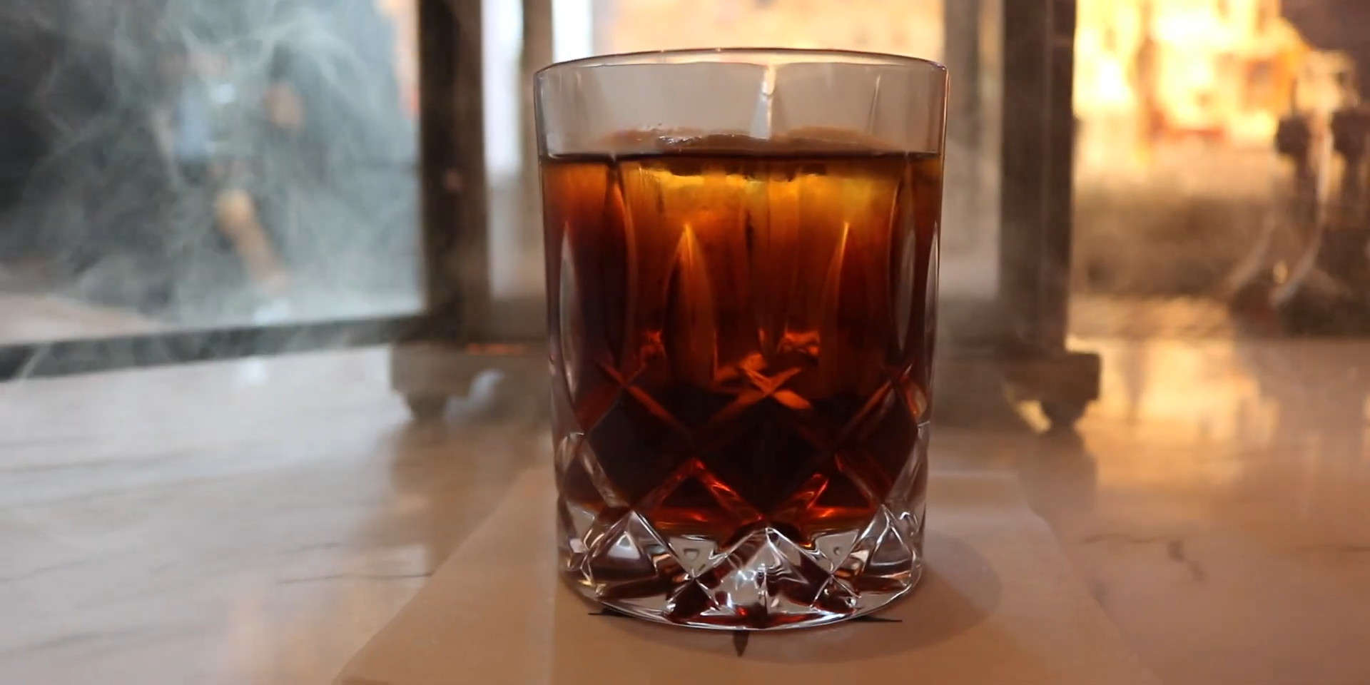 Коктейль Дым на Бульваре